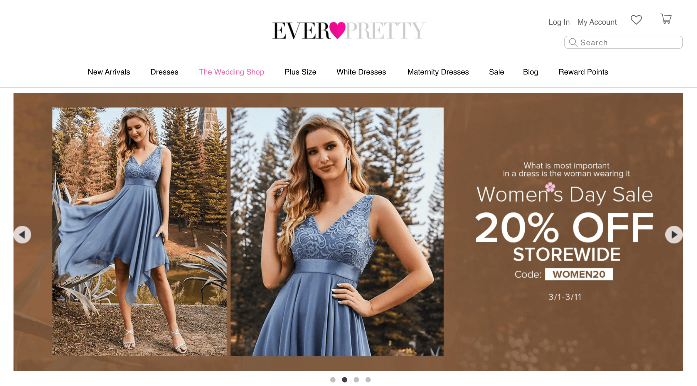 Ever pretty website clearance